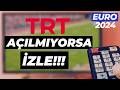 ÇÖZÜLDÜ: TRT MAÇLAR AÇILMIYOR ⚽EURO 2024 TRT FREKANS AYARLARI