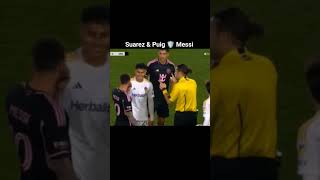 Riqui Puig \u0026 Suarez Defend Leo Messi 25/02/2024