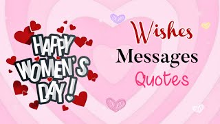 International Women's day Wishes Quotes 2024 | Happy Women's day | Women's day WhatsApp Status