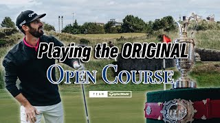 Playing the ORIGINAL Open Course! How Low Can Trottie Go? | TaylorMade Golf