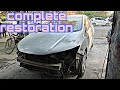 Completly Restored an Accidental Honda City | Before & After Wale | Lucknow