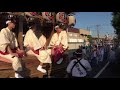 濱壹丁目の山車　七丁連合開始位置に山車集合　七丁連合　潮来祇園祭禮2018　中日　00140