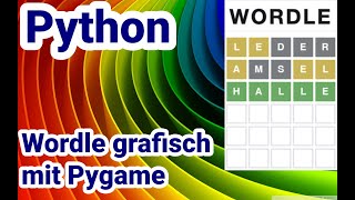 Python Tutorial deutsch, Wordle