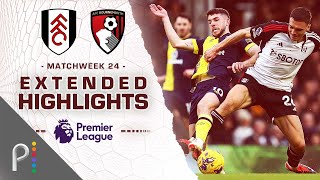 Fulham v. Bournemouth | PREMIER LEAGUE HIGHLIGHTS | 2/10/2024 | NBC Sports