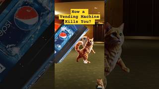 How a Vending Machine Kills You? #remix #cat #facts #funny