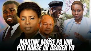 Jwèt politik la santi..viv ansanm avili lidè a, Martine Moise Dedouble/ Yanick