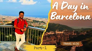 A day in Barcelona, Spain (Part-1) | Sagrada Família | Casa Milà | Casa Batlló | Barceloneta Beach