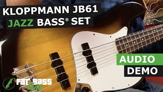 Kloppmann JB61 Jazz Bass® Pickup Set Demo