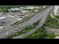 toronto traffic toronto police reopening the gardiner expressway east at lakeshore. 4k dji mini 2