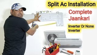 How To Install An Air Conditioner | Air Conditioner Installation step-by-step | Inverter Ac