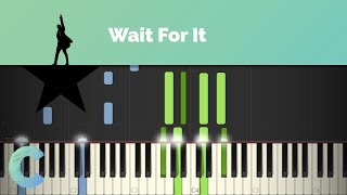 Hamilton Wait For It Piano Tutorial Chords Chordu