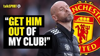 FURIOUS Man United Fan GOES IN On Erik Ten Hag After Man United Draw With Bournemouth 😤🔥