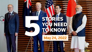 May 24, 2022: Biden on Taiwan, Russia and Ukraine, Monkeypox, NATO, Pence, Kemp