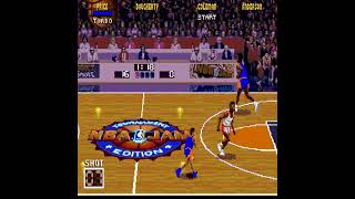 Gameplay snippet : NBA Jam TE : Boomshakalaka : Mega drive #Shorts