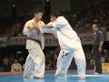 ‪【新極真会】第28回全日本ウエイト制大会 重‪量級準決勝 1 shinkyokushinkai