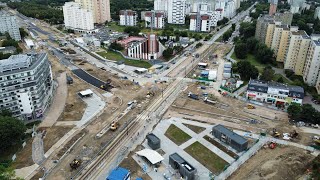 (2) Metro Bródno, Nowa ulica Kondratowicza - budowa