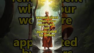 Be silent in these 3 situations.🙏🧘‍♂️ | Buddhism In English #shorts #quotes