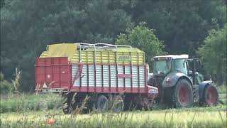 senáže 2021- Zetor Forterra 11441-John Deere 6830P a Fendt 826 vario