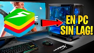 NUEVO BLUESTACKS 5.4 MEJOR QUE 2.40✅PARA PC BAJOS RECURSOS/SENSIBILIDAD SUPER OPTIMIZADA