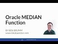 Oracle SQL MEDIAN Function Examples and Guide