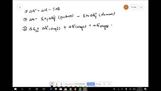 Describe the three different methods to calculate for a reaction  Which method would you choose to c