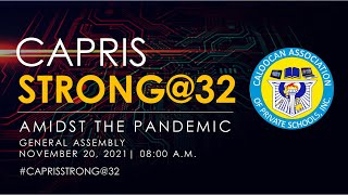 CAPRIS 32nd General Assembly: Strong Amidst the Pandemic