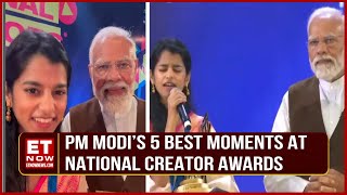PM Modi Interacted With India’s Top Influencers At Creator Awards | From BeerBiceps To RJ Bauaa