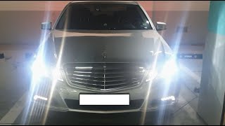 전기형 W212 E300 후기형 테일램프 장착