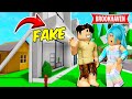 FINGI ser RICO pra ENGANAR a FAMÍLIA da MINHA NAMORADA | Historinha ROBLOX | Brookhaven RP🏡