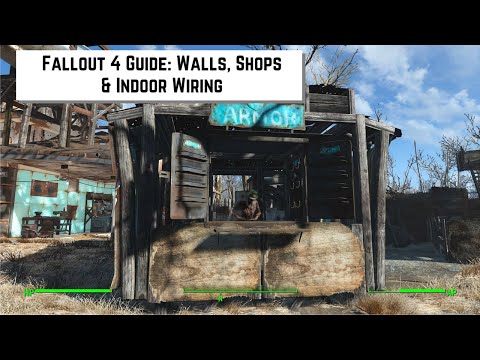 Fallout 4 Guide – How to place dense fences, build shops and lay indoor wiring