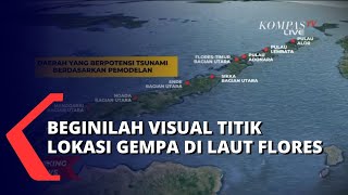 Gempa Berkekuatan 7,4 Magnitudo Mengguncang Pulau Flores, Inilah Visual Asal Titik Lokasi Gempa NTT