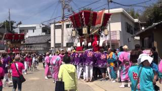 平成２６年５月４日南あわじ市沼島八幡神社春祭り泊練り差し上げ！！