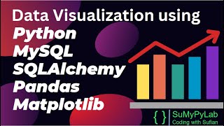 Python MySQL SQLAlchemy Pandas Matplotlib Plot | Data Visualization in Python | SuMyPyLab