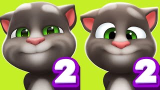 My talking tom 2 vs my talking tom 2 lite 🧡🥰🤩