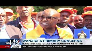 Wanjigi threatens to leave the ODM party and consequently demand for his contribution