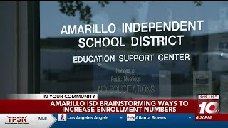 Amarillo ISD brainstorming different ways to increase enrollment numbers