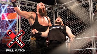 FULL MATCH - Braun Strowman vs. Kevin Owens - Steel Cage Match: WWE Extreme Rules 2018