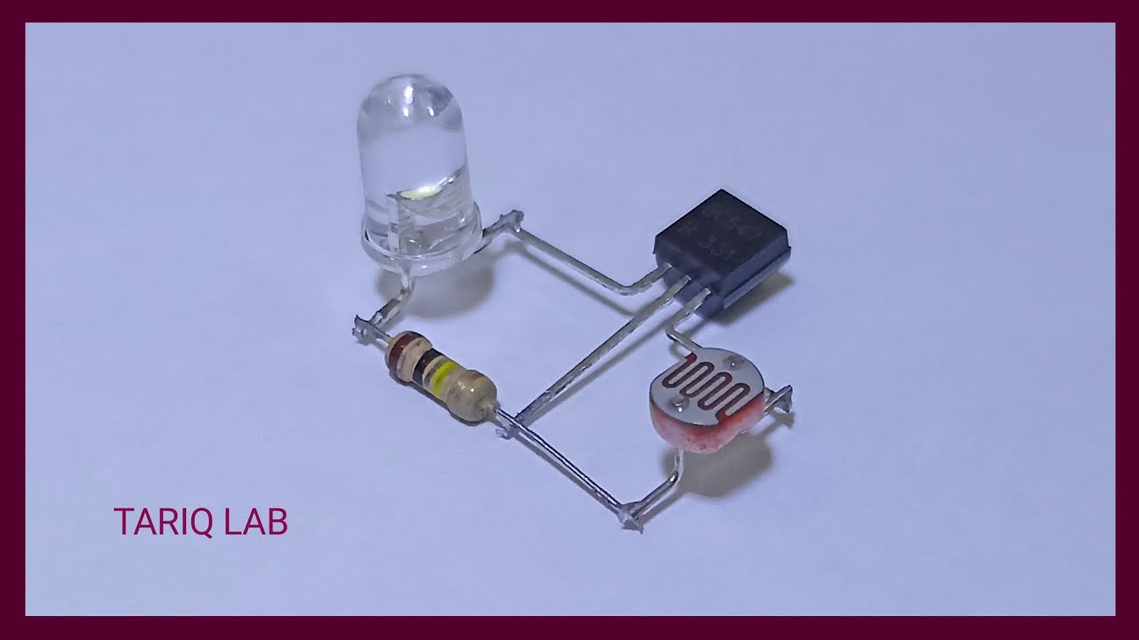 Bc547 Transistor Electronic Project Youtube