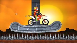Bike Stunt Challenge Moto X3M - Android Gameplay