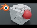 Blender  2.93 - Object Breaking tutorial #blendertutorial