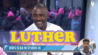Idris Elba discusses 'Luther' film, surprises fan