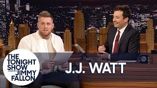 J.J. Watt Reads a Sweet Letter José Altuve Wrote Him After Winning the World Series