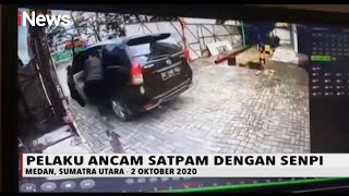 Detik-Detik Aksi Komplotan Pencuri Ban Serep Terekam Kamera Pengawas - iNews Sore 03/10