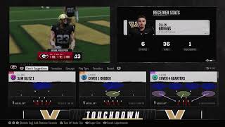 CFB 25 Georgia v Vanderbilt Online franchise