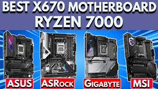 Best X670 Motherboard for Ryzen 7600X, 7700X, 7900X, 7950X | Best X670E Motherboard