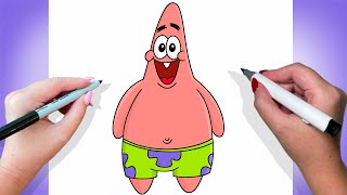 How To Draw Patrick Star | SpongeBob