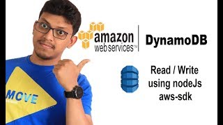 Read and Write to DynamoDB using NodeJs (aws-sdk)