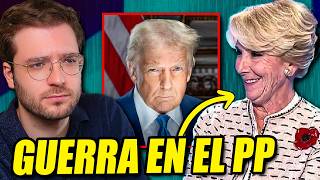 GUERRA TOTAL en el PP Por TRUMP 🔥 Esperanza Aguirre: 'González Pons es de EXTREMA IZQUIERDA'