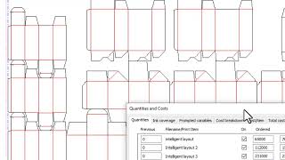 Esko Artioscad Tutorial - How to create a nested intelligent layout for multiple products