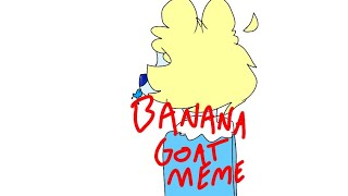 Banana goat meme